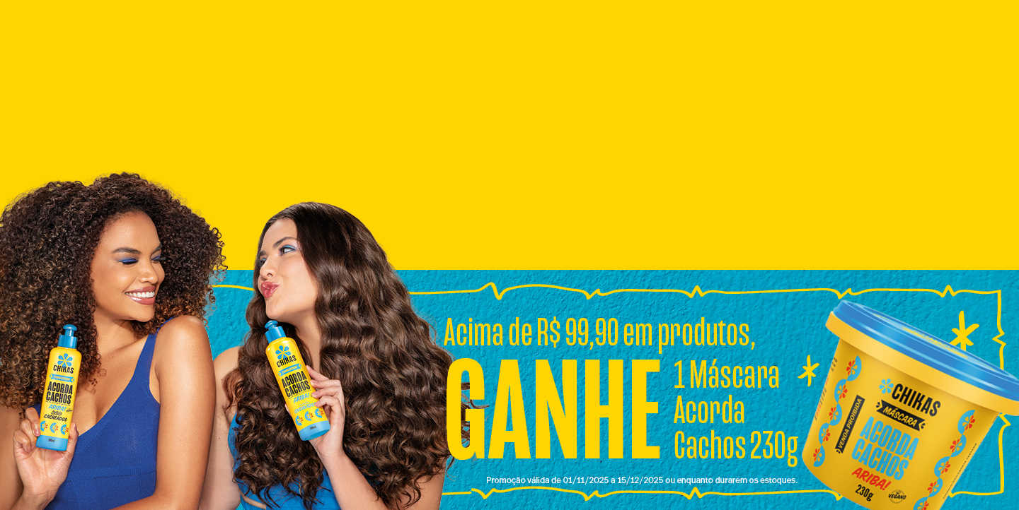 Brinde - Máscara Acorda Cachos 230g